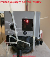 Autotrol 4690TC or Pentair 460i/460TC Timer Control for water softeners - at InspectApedia.com