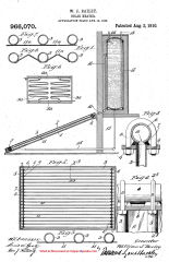 Bailey's 1910 Solar water heater patent cited & discussed at Inspectapedia.com origins of the Day and Night Jetglas water heater 