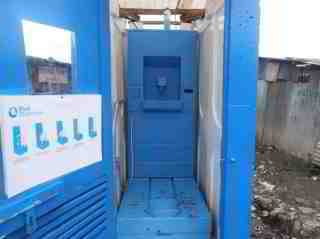 Blue Diversion low cost toilet design from EAWG, infor@eawg.ch