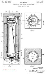 Burton G Bailey's Combination water heater & distiller patent in 1940 US 2224131 cited & discussed at InspectApedia.com