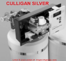 Culligan Silver Water Softener - 2002 model - at InspectApedia.com