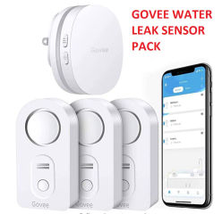 Govee wifi water leak sensor pack at Inspectapedia.com