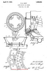 Hoyt, Robert C. WATER HEATER GAS BURNER [PDF] U.S. Patent 1,666,094, issued April 17, 1928. at InspectApedia.com