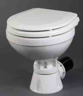 Johnson AquaT electric flush marine toilet - see contact information below