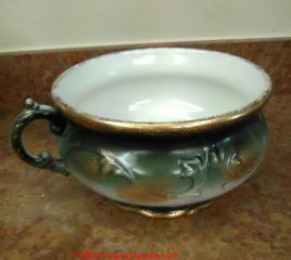 Derby Porcelain M&M chamber pot (C) InspectApedia.com Rene