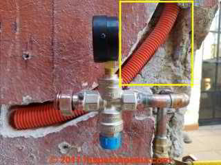 Area of steam control cable routing near pressure regulator (C) Daniel Friedman