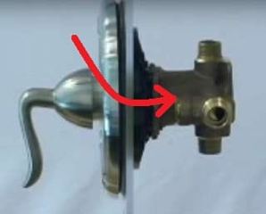 Price Pfister tub or shower valve with anti scald temperature control - http://www.pfisterfaucets.com/ & InspectApedia.com