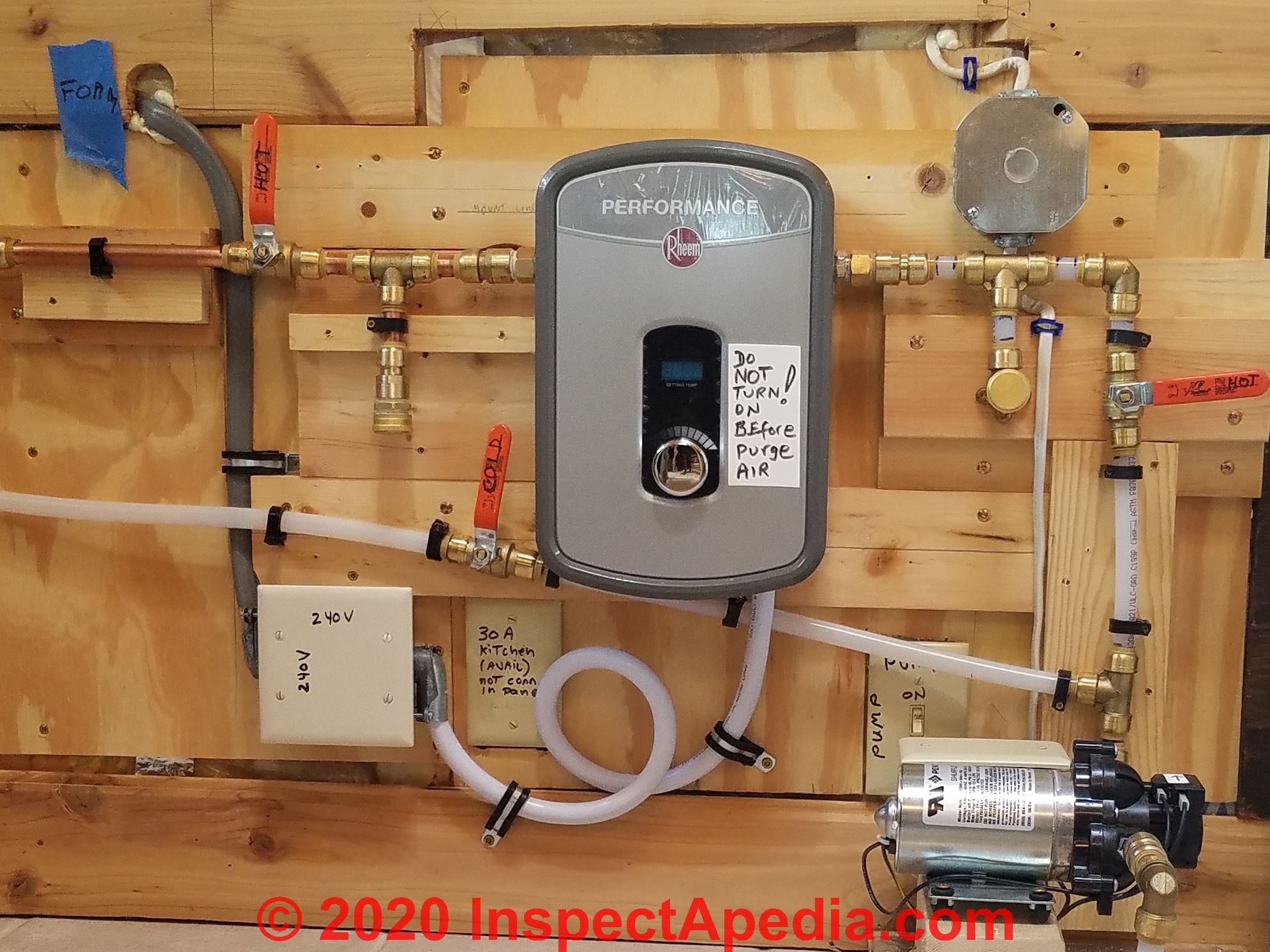 Rheem Electric Water Heater Diagram