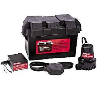 Sears sump pump battery backup system - InspectApedia.com