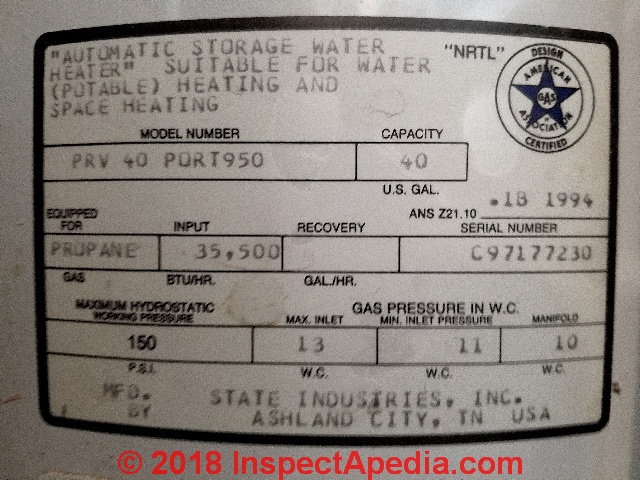 reading nordyne serial numbers