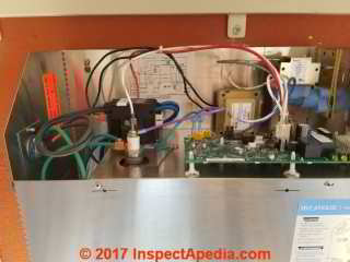 Steam generator water sensor and other controls (C) Daniel Friedman