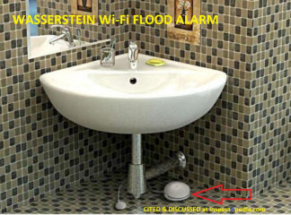 Wasserstein flood or water leak alarm cited at InspectApedia.com