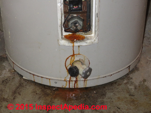 Water Heater Leak 156 DJFs 