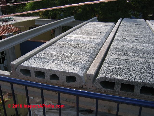 concrete roof roofing types flat construction cement blocks residential tile build systems materials container shipping tiles fiber printed clay choices