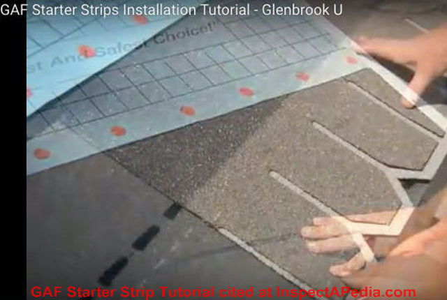 Asphalt Shingle Starter Strips Installation Guide to ...