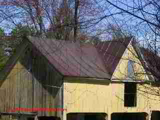 Metal roofing examples (C) Daniel Friedman