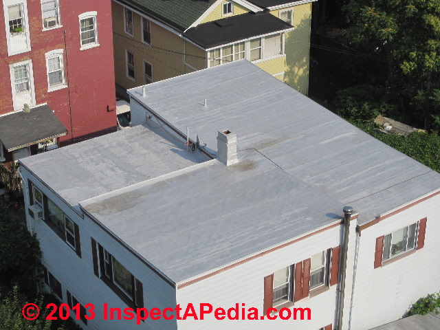 Low Slope Roofing Products Materials Inspections Low Slope Or Flat Roof Installation Defects Low Slope Roof Repairs