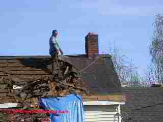 Wood shingle roof, Wappingers Falls NY (C) Daniel Friedman