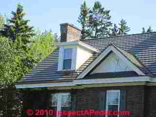 Glazed clay roof tiles in Duluth Minnesota (C) Daniel Friedman