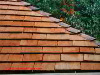 Wood shingle roof, Wappingers Falls NY (C) Daniel Friedman