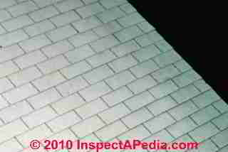 White roof shingles (C) Daniel Friedman