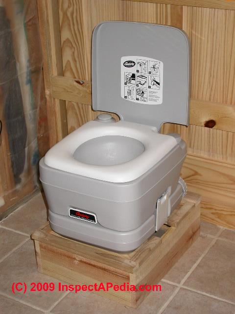 Porta Potti chemical toilet 