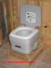 Century chemical toilet porta potty (C) Daniel Friedman