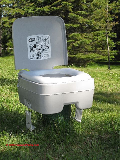 Camping Camper Motorhome Toilet 20L 5 Gallon WC Chemical Porta Potti  Outdoor