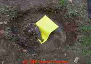 How to locate septic tank cover