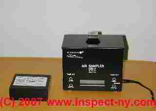 Photograph of Allergenco Mark III Impaction Air Sampler