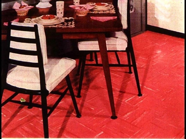 Red Vinyl Floor Tiles Kitchen – Flooring Guide by Cinvex