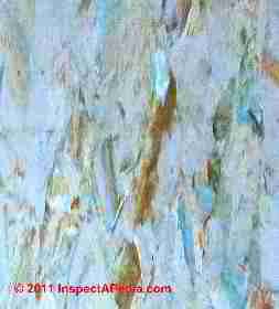 Vinyl asbestos floor tile identification Photos KenFlex Kentile