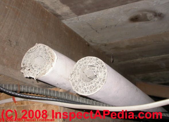 Legend Asbestos Free Insulation Legend Asbestos Free Insulation White On Blue Coiled Printed Plastic Sheet Brady 4008-D Bradysnap-On Pipe Marker B-915 