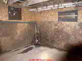 extensive brown mold contamination of oriented stand board -Daniel Friedman 04-11-01