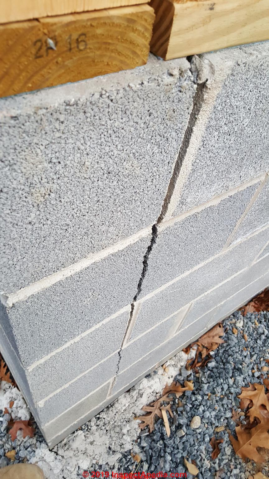 Types of Cracks & Damage in Block Foundation Walls