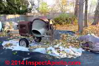 Concrete placement by hand, Poughkeepsie NY © Daniel Friedman