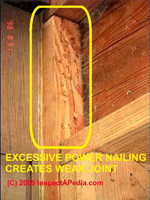 Wood Framing Toe-Nailing Connections Guide to using toe nailing for