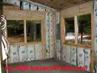 Conventionally insulated modern long cabin renovation (C) Daniel Friedman