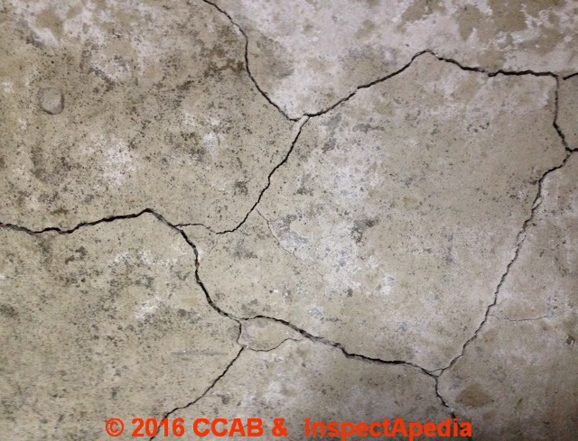 fill mlarge cracks in concrete slab