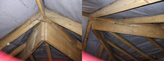 Loft Rafters (C) Inspectapedia Stacey
