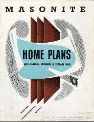 Masnite Home Plans book, Masonite Corporation, 1950s cited at InspectApedia.com original source: Monash University Library http://www.monash.edu/library/collections/exhibitions/home/virtual/photos/photo14.html, 