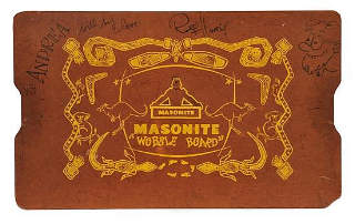 Aussie Masonite "Wobble Board" courtesy of InspectApedia.com reader Marc J. 2020/01/14