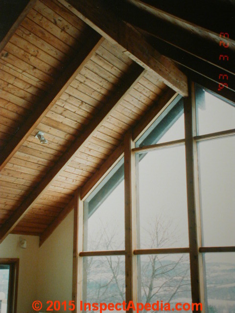 roof framing: definition of collar ties, rafter ties