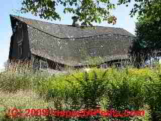 Collapsing barn (C) Daniel Friedman