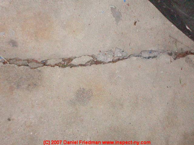 Hairline Cracks In Cement Floor