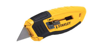 Stanley box cutter knife at InspectApedia.com