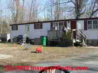 Dual exit stairs on mobile home (C) Daniel Friedman