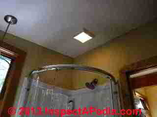Bathroom ceiling vent fan, heater, light combination (C) Daniel Friedman