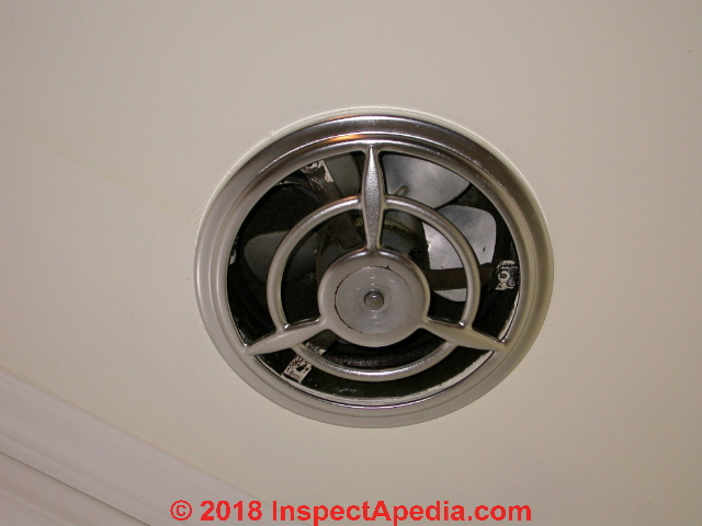 round through wall exhaust fan kitchen