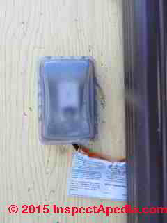 Connect roof or gutter de icing kit tape to a GFCI receptacle (C) Daniel Friedman